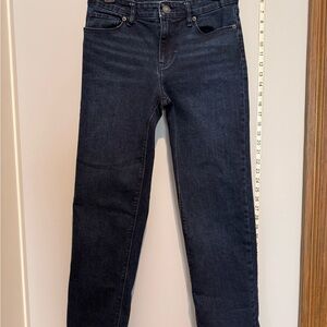 Hudson Jeans mid-Rise Women's Dark Indigo Straight Leg Jeans